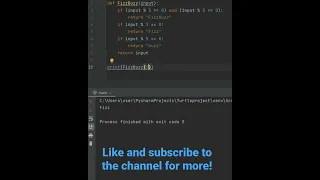 Python Interview Question - Fizz Buzz Python practice