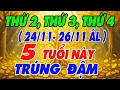 Lagu Hé Lộ 5 Con Giáp Gặp May Mắn Lớn , Số Bắt Phải Giàu, Tiền Ào Ào Về Túi Đúng 3 Ngày 24, 25, 26/11 ÂL