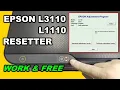How to Reset Epson L3110 L1110 Printer For Free 2026 Working 100