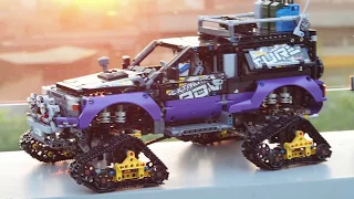 Lego 42069 Extreme Adventure full RC mod with Power Functions & SBrick