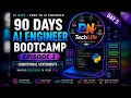 Python Decision Making if elif else Nested if Day 3 90 Days AI Engineer Bootcamp Telugu