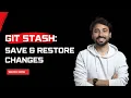 Pause Work with Git Stash and Get It Back Safely Git Stash What is Stash in Git Git in Hindi
