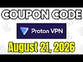 Proton VPN Coupon Code Promo Code August 2026 Proton VPN Discount Code 2026