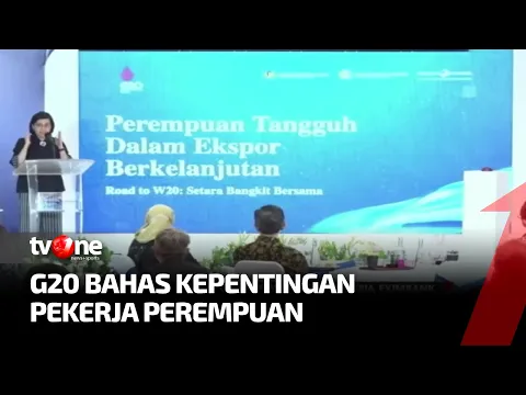G20 Bahas Kepentingan Pekerja Perempuan