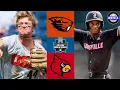 #8 Oregon St v Louisville (AMAZING ELIMINATION GAME!) | College World Series | 2025 College Baseball