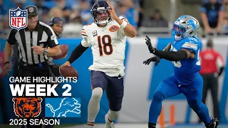 Chicago Bears vs Detroit Lions Game Highlights NFL 2025 Season Week 2
