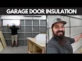 How To Insulate A Garage Door Easy DIY Garage Door Insulation Kit
