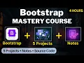 Bootstrap Mastery Course 2026 Bootstrap Tutorial for Beginner to Advanced 5 Projects Notes
