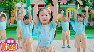 nh c thi u nhi t p th d c bu i s ng c v ng b i con heo t b i h t s i ng cho b n ngon