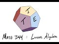 MATH 344 - Section 6 2 Gram-Schmidt Orthogonalization