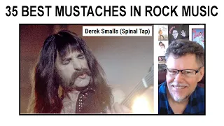 Download 35 BEST MUSTACHES IN ROCK MUSIC (REACTION) MP3
