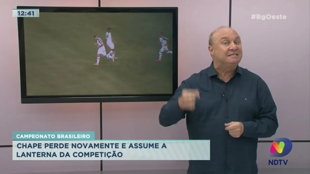 Esporte: Chape perde segunda partida seguida e Inter leva goleada do Fortaleza no Brasileirão 2021