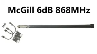 Testing McGill 6dB 868MHz part1