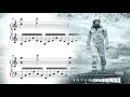 Interstellar Main Theme - Piano Version Piano Tutorial