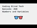 Episode Numbers and Variables in Python 3 7 with Jaws 2018 screen reader