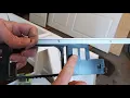 How to install a new slab door in an existing frame