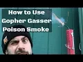How to Use Gopher Gasser Poison Smoke Bomb to Kill Pesky Rodents
