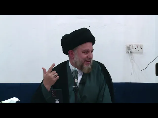 ⁣الخطاب الإسلامي في تقديم النبي وأهل بيته بين البشرية والقدسية