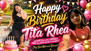 HAPPY BIRTHDAY TITA RHEA