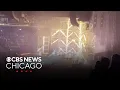 Heat from United Center concert pyrotechnics damages Bulls championship banners