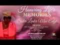 Honoring Life s Memories of Sister Lealer M Edge