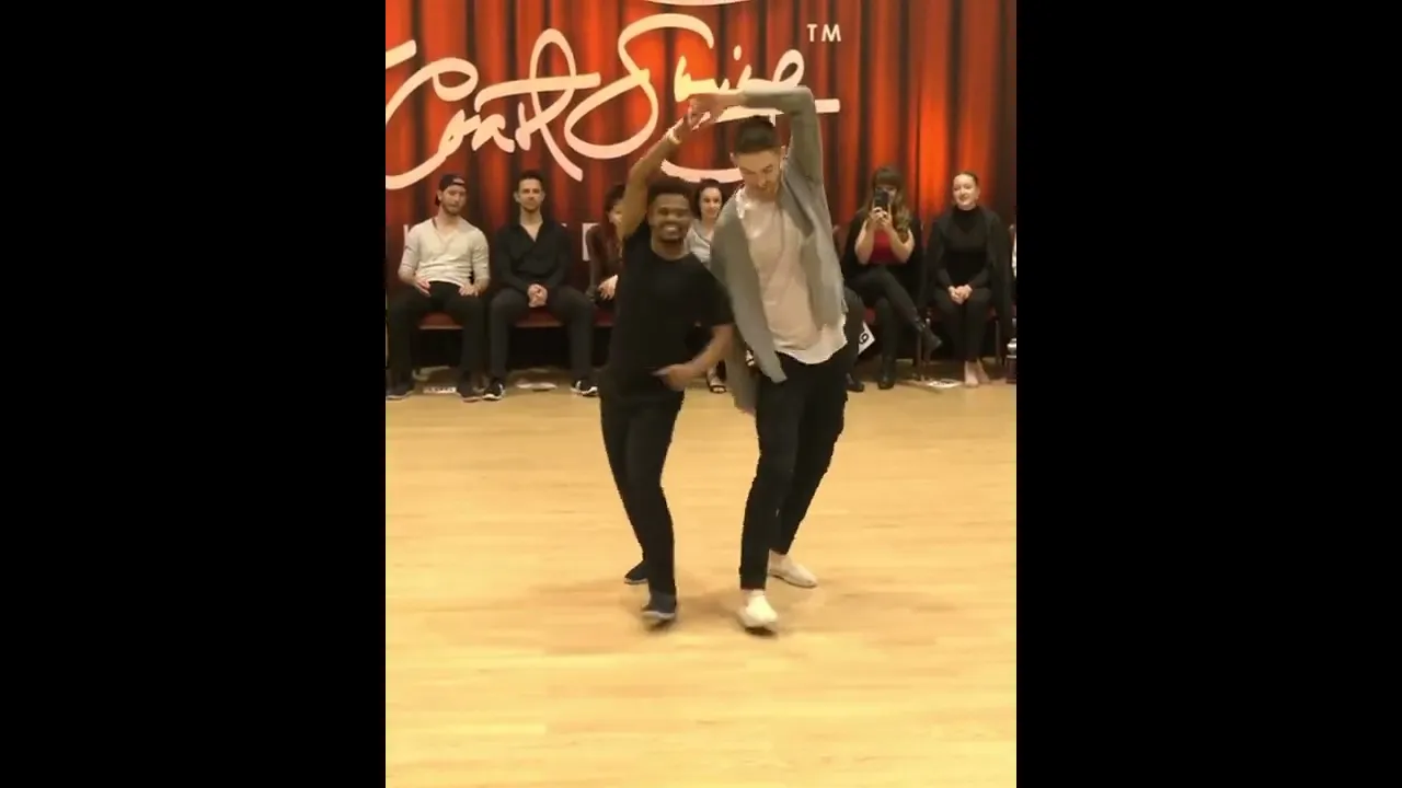 Awesome impro dance of Aiden and Igor