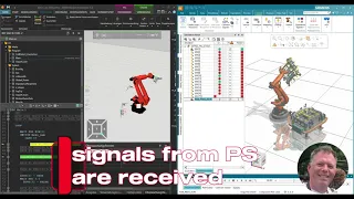 Process Simulate VRC KUKA iiQWorks Sim Integration Virtual Robot Controller in Action