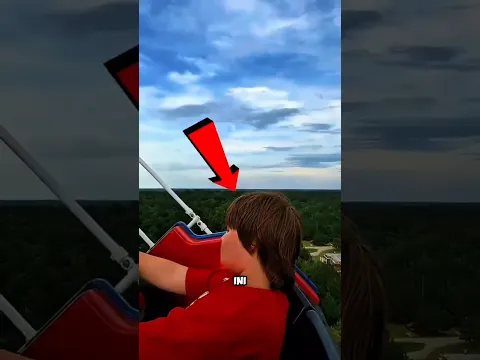 Roller Coaster Tiba-Tiba Macet di Puncak! 😱🎢Script Narasi: