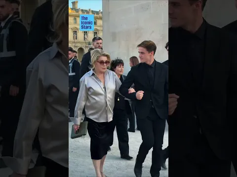 Catherine Deneuve Spotted With Her Partner at an Event #catherinedeneuve