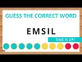 Scrambled Word Game Can You Unscramble These Words 5 Letters