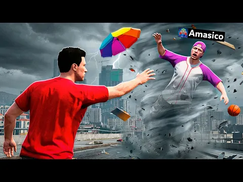 Video Thumbnail: TORNADA GIGANTICA distruge TOT in GTA 5!
