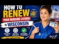 How to renew your nursing license in Wisconsin