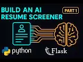 I Built an AI Resume Screener with Python Flask - Here s How It Went Part 1