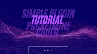 Pocketmine-MP Tutorial How to make simple plugin API 3