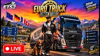 ETS2 LIVE STREAM | Real Trucking with PXN V99 Steering Wheel 🔥 | Day 1 #ets2