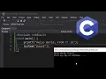 How to Create and Run C Program in Visual Studio