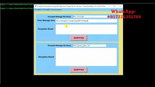RSA Encryption Decryption Using Python Message Encryption Using RSA Algorithm
