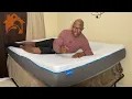 JINGWEI Queen Mattress 10 Inches Cooling Gel Memory Foam Mattress Bed in a Box