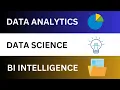 The difference between DATA ANALYTICS DATA SCIENCE BUSINESS INTELLIGENCE
