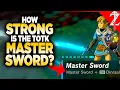 How Strong is the Master Sword in Tears of the Kingdom Explained