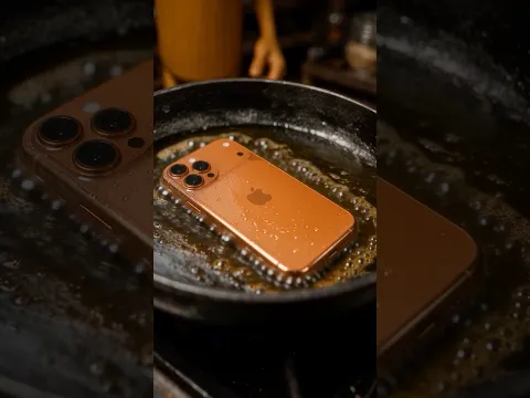 Tung Tung Tung Sahur Cooks a Deep Fried iPhone