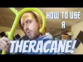 How to use a Theracane Basic Concepts with Neck Stretches Demonstrated with the GoFIt MuscleHook