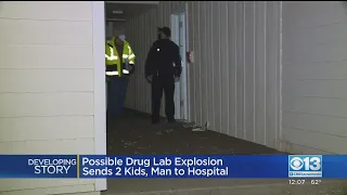 Man Facing Charges After Possible Drug Lab Explosion At Grass Valley Apartment Injures Him 2 Childr