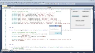 Visual Basic As Dates Data Type