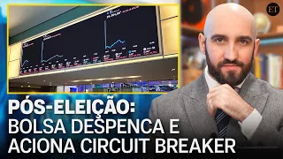 Mercado reage à reeleição de Lula com circuit breaker na Bolsa e alta do dólar