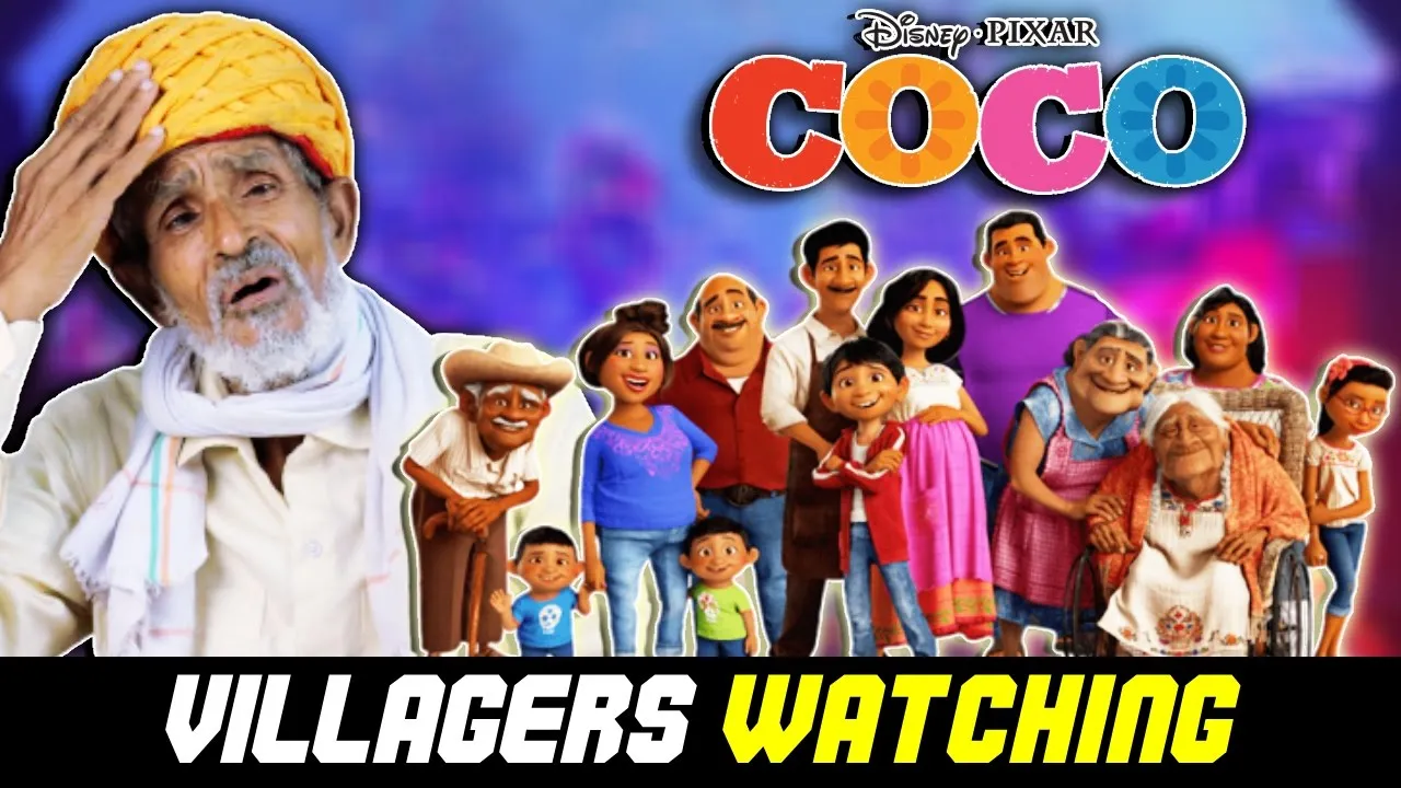 Villagers became very emotional after watching Pixar's COCO movie ! Villagers React To Pixar's COCO
