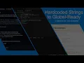 Hardcoded Strings to Global-Ready i18next-cli instrument