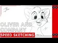 Disney Art Challenge Oliver Company