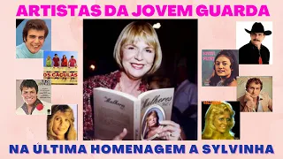 ARTISTAS DA JOVEM GUARDA NA ÚLTIMA HOMENAGEM A SILVINHA [1 ano antes de sua morte]