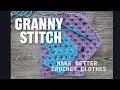 HOW TO INCREASE DECREASE GRANNY STITCH LEVEL UP YOUR CROCHET GAME